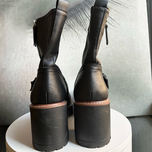 🌸BLONDO🌸 Rylyn Waterproof Bootie in Black Leather Size: 10 - Picture 11 of 14